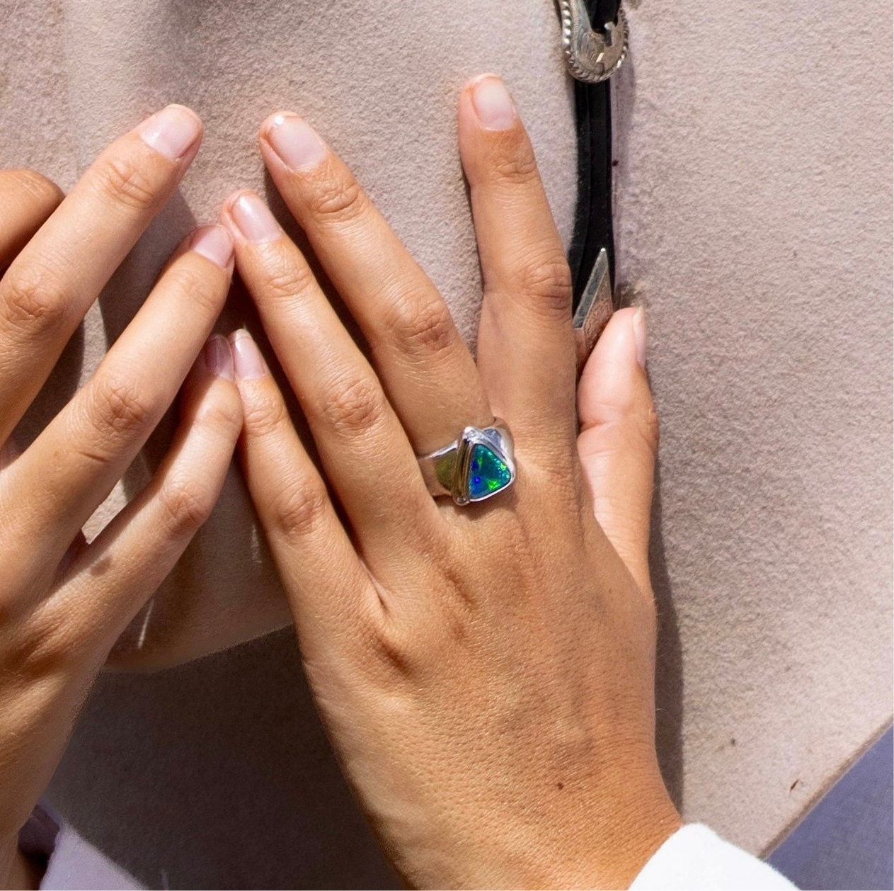 Aurora 18K Gold Ring