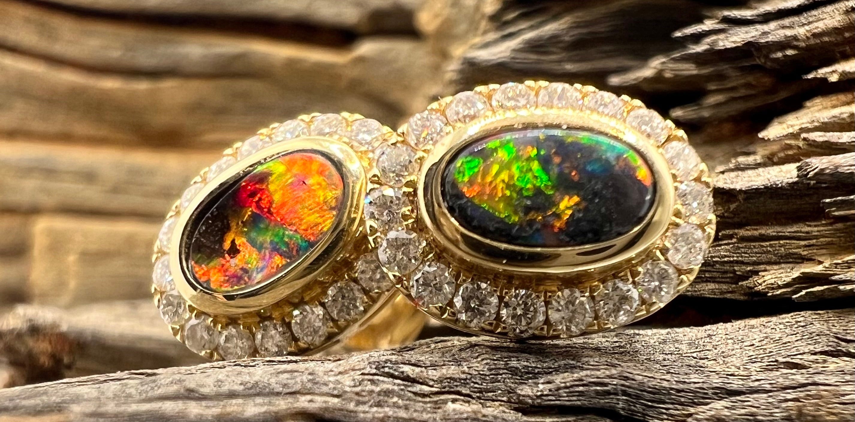 Eternal Flame 14K Gold Earrings