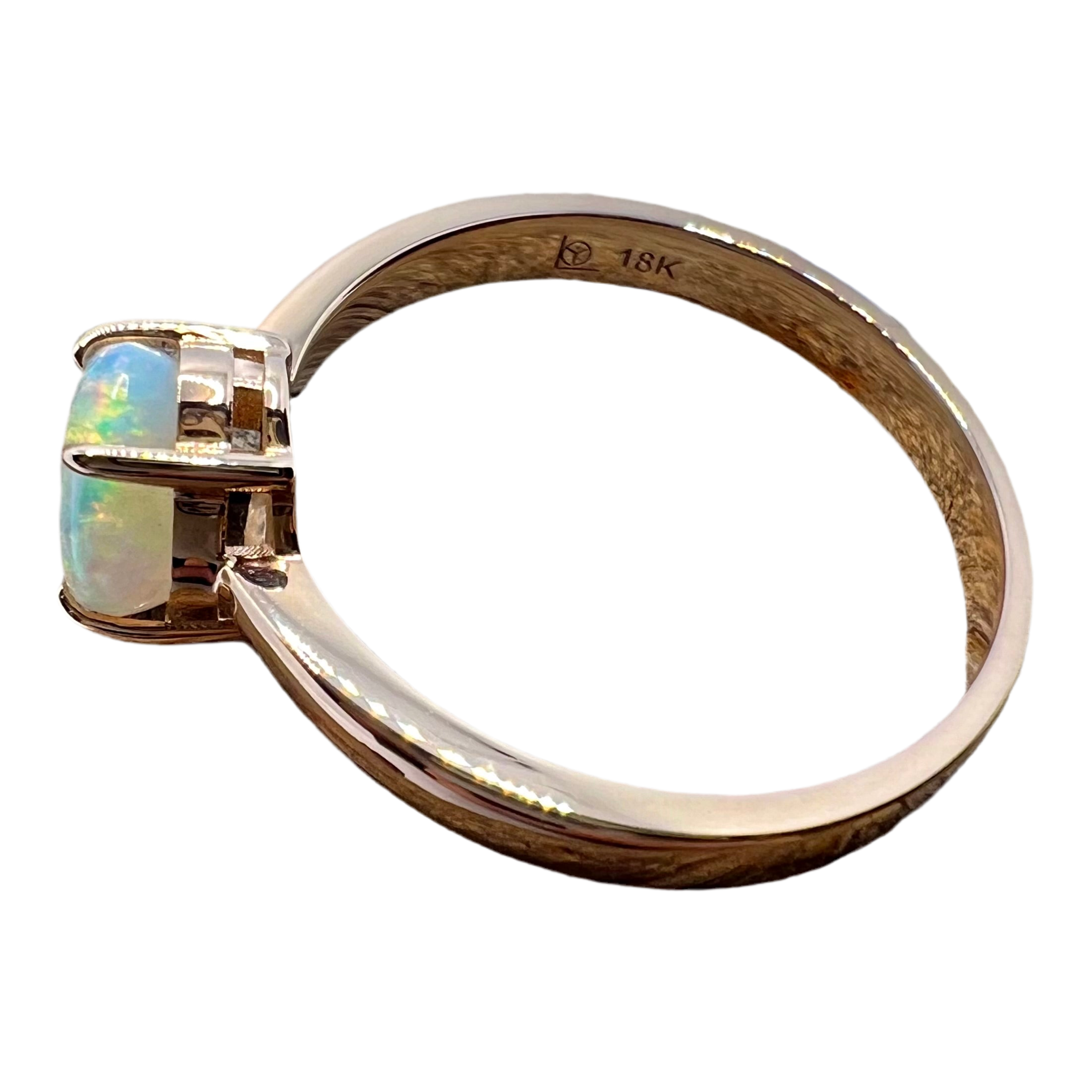 Cloud Shimmer Dreams 18K Gold Ring
