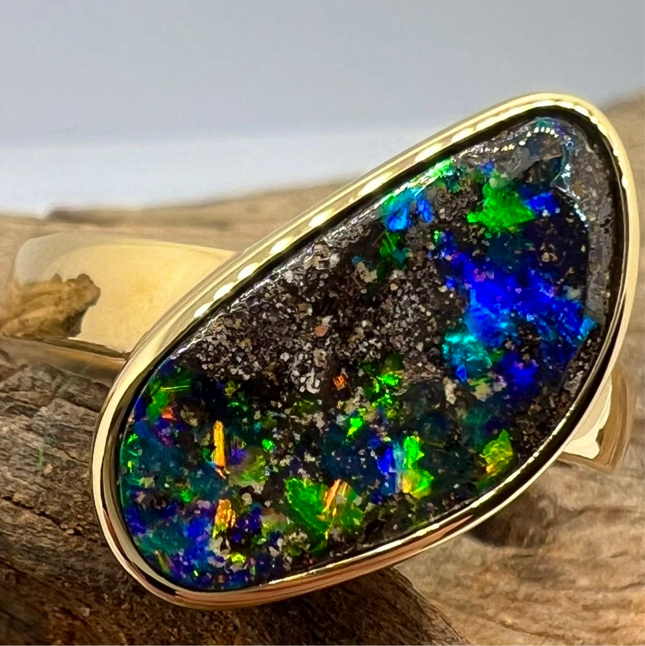 Confetti Joy 18K Gold Ring