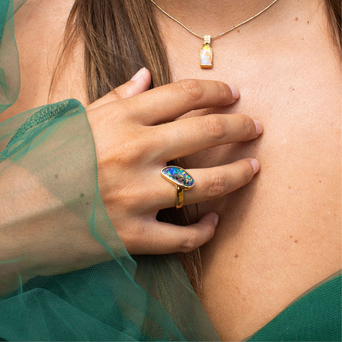 Confetti Joy 18K Gold Ring