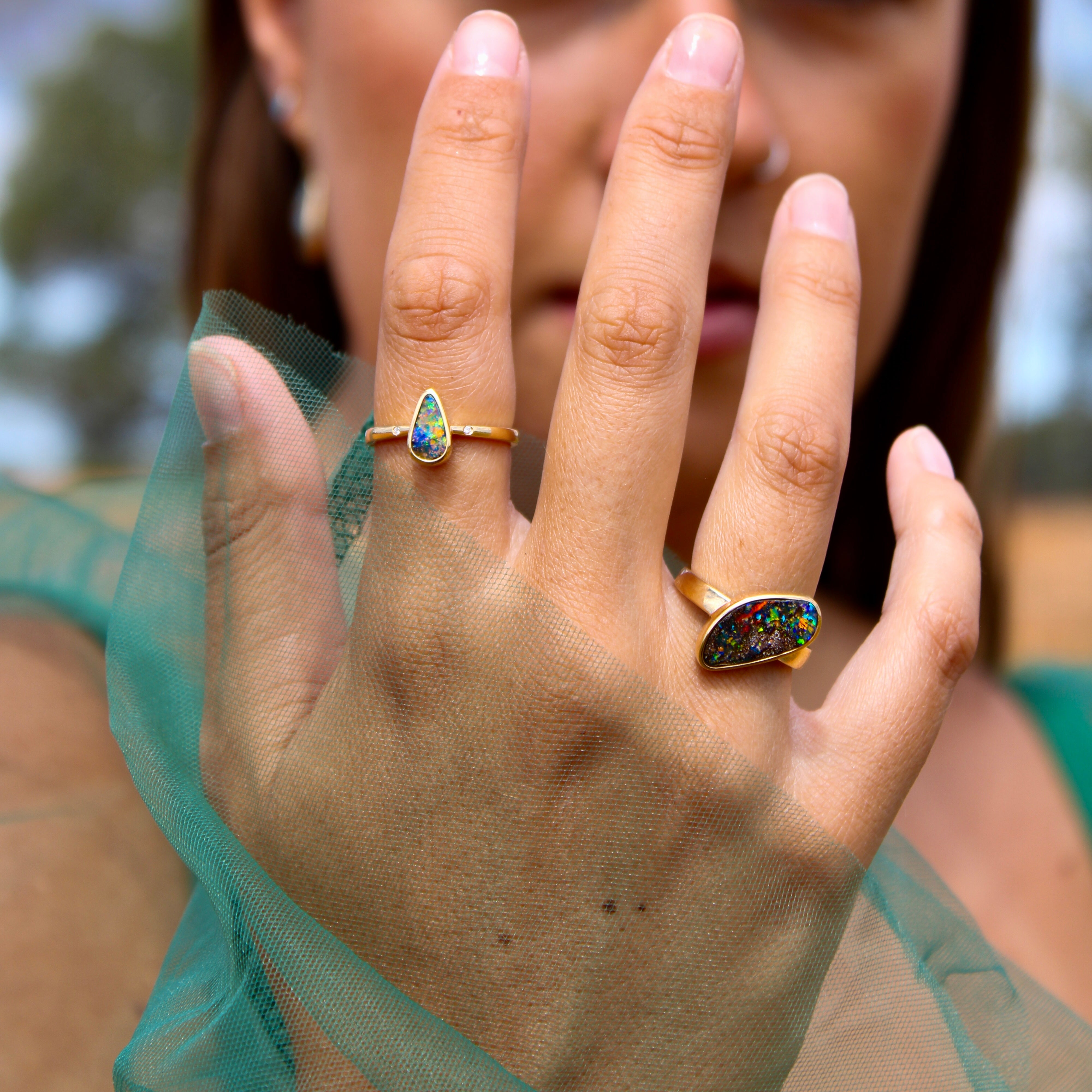 Confetti Joy 18K Gold Ring