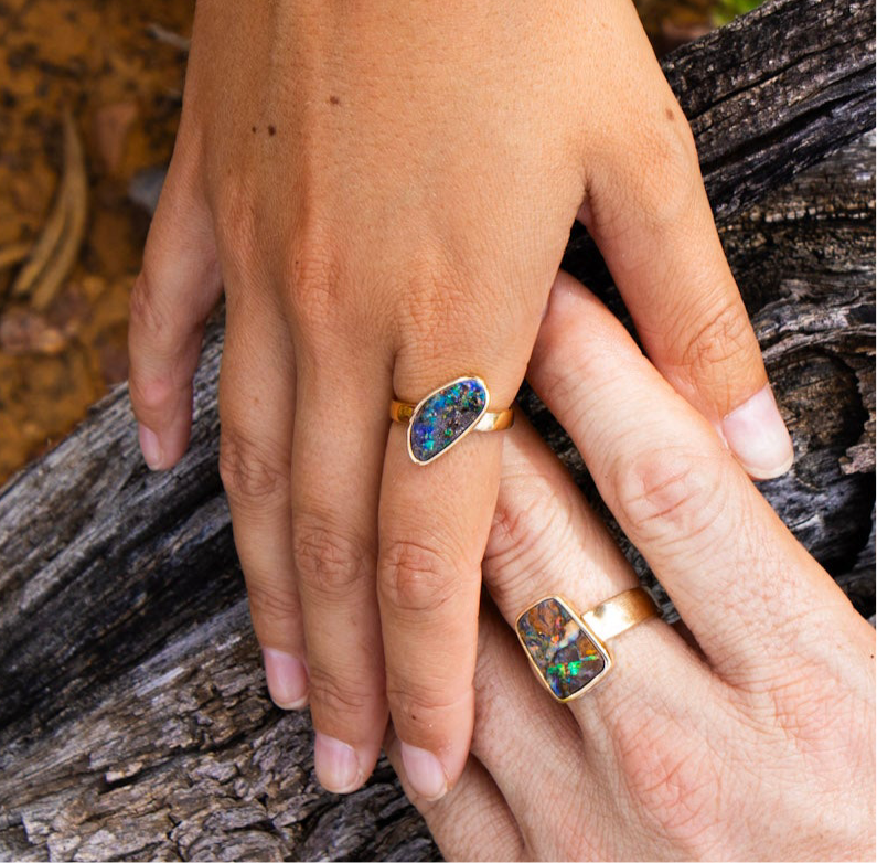 Confetti Joy 18K Gold Ring