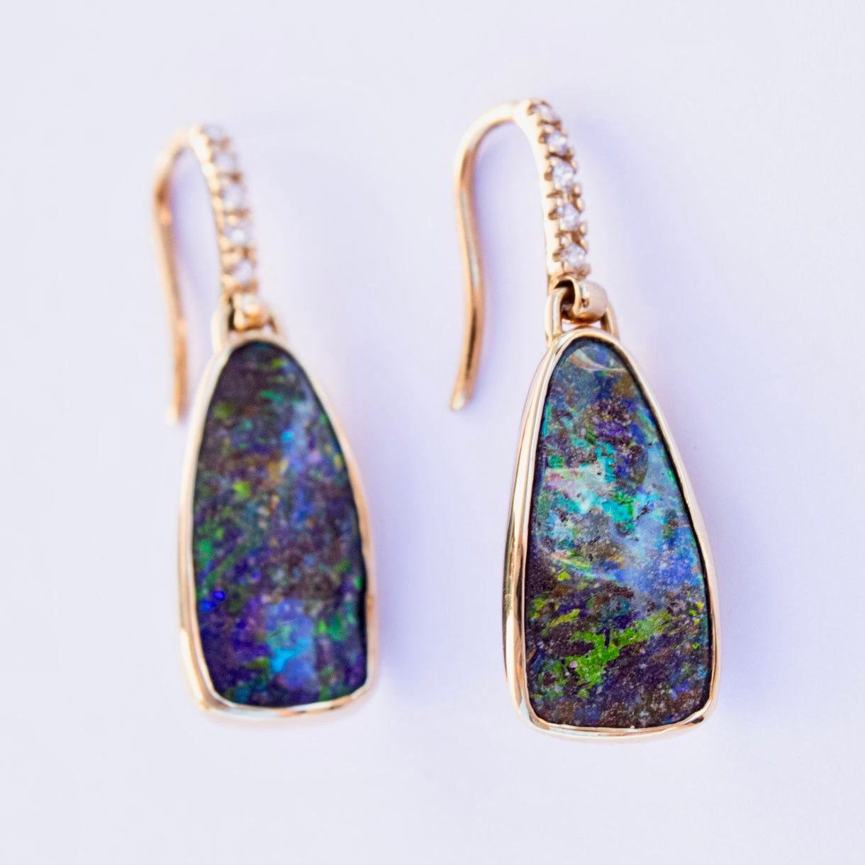 Polaris 18K Gold Drop Earrings