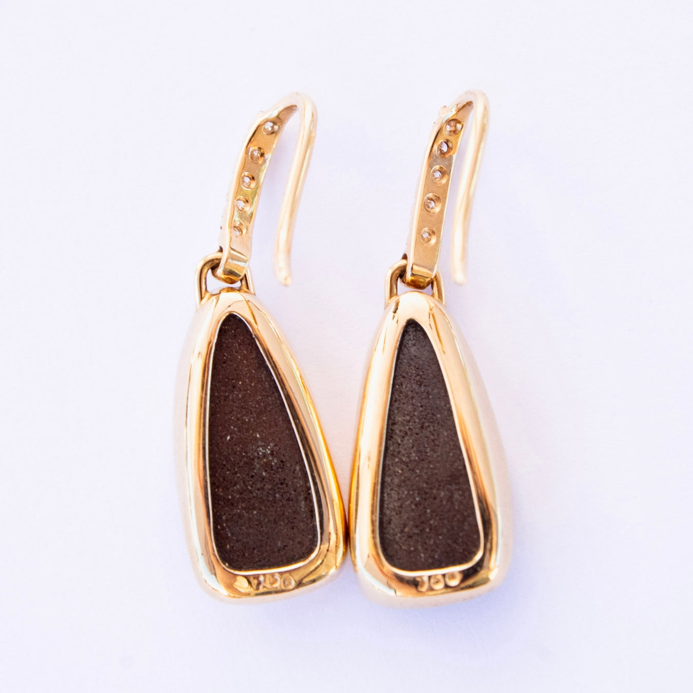 Polaris 18K Gold Drop Earrings