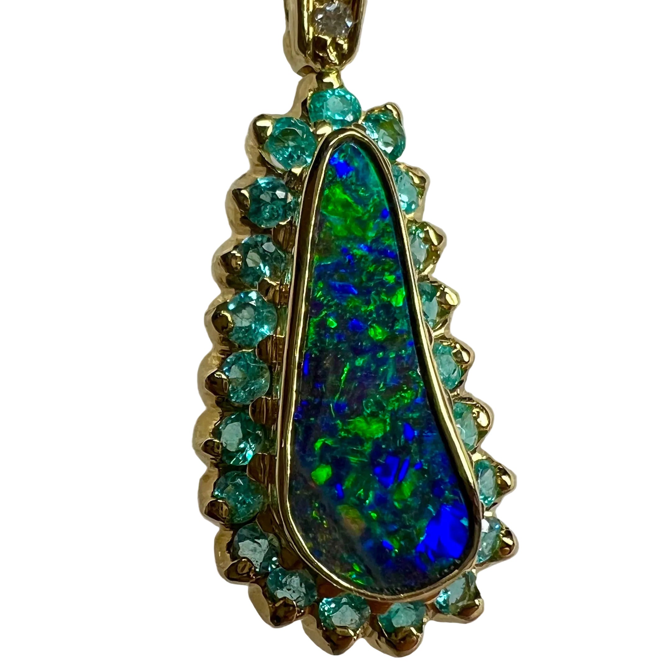 From Brazil With Love 18K Gold Pendant