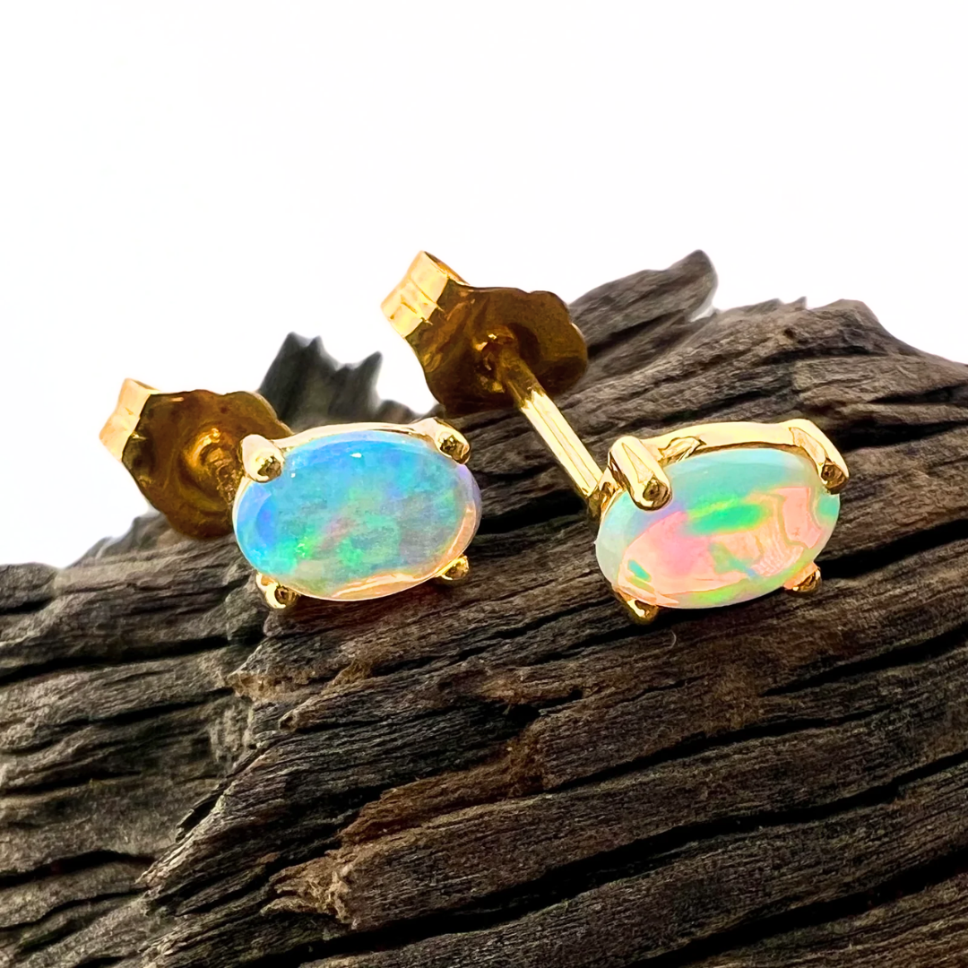 Subtle Elegance 14K Gold Earrings