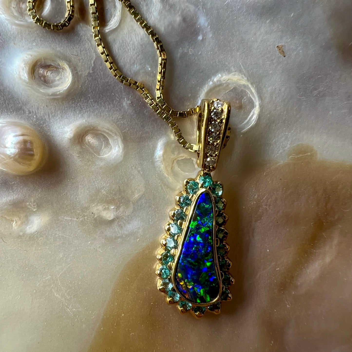 From Brazil With Love 18K Gold Pendant