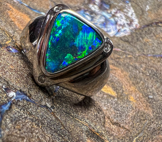 Aurora 18K Gold Ring