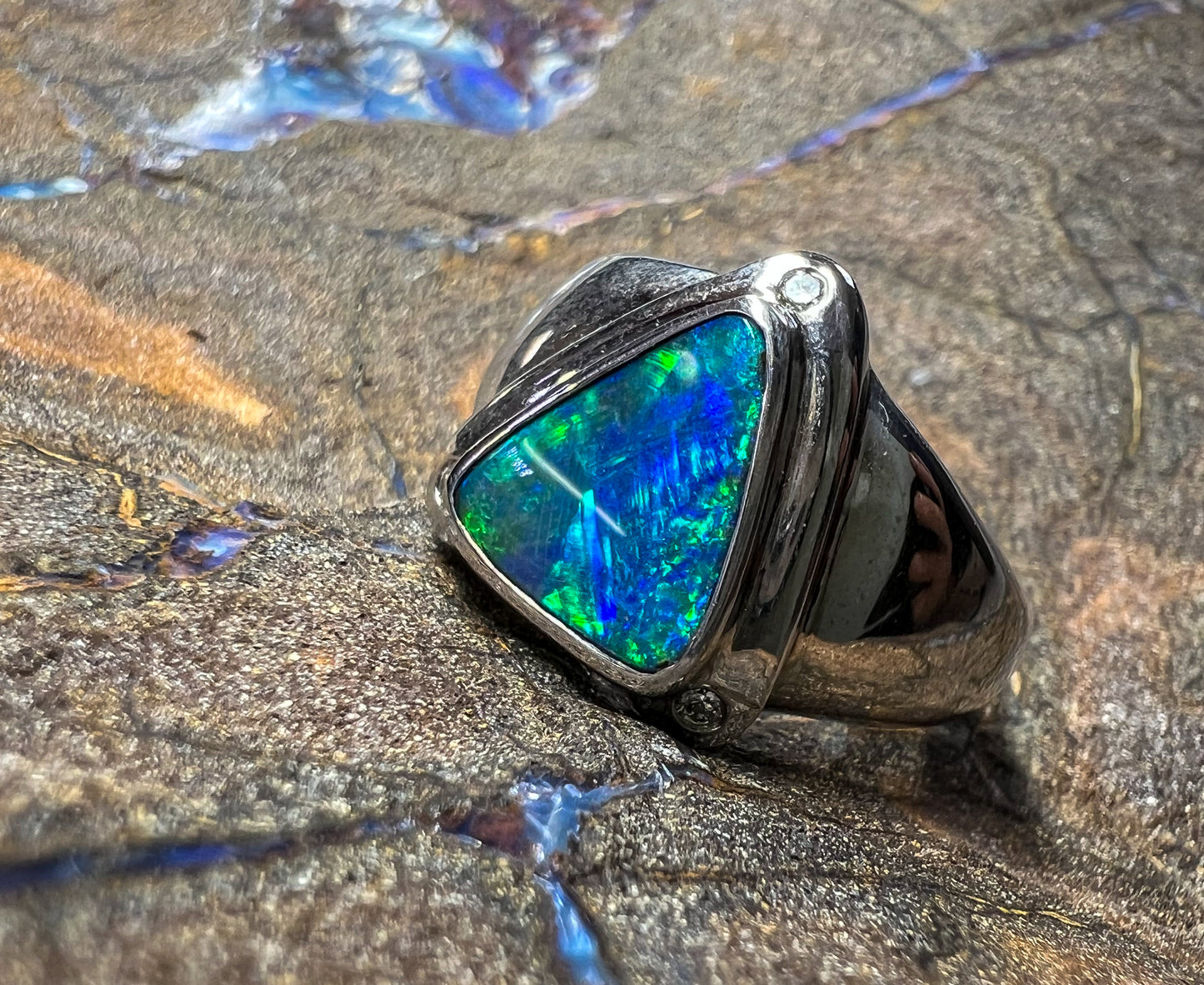 Aurora 18K Gold Ring